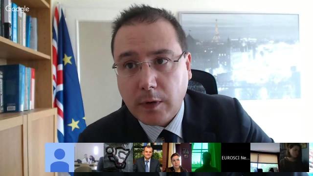 Embedded thumbnail for EUROSCI lecture: Dr Giacomo Benedetto on Brexit and the future of the EU (feat. Professor Fabio Franchino)